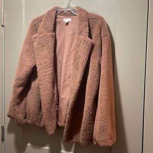 14th & Union Brown Teddy Coat